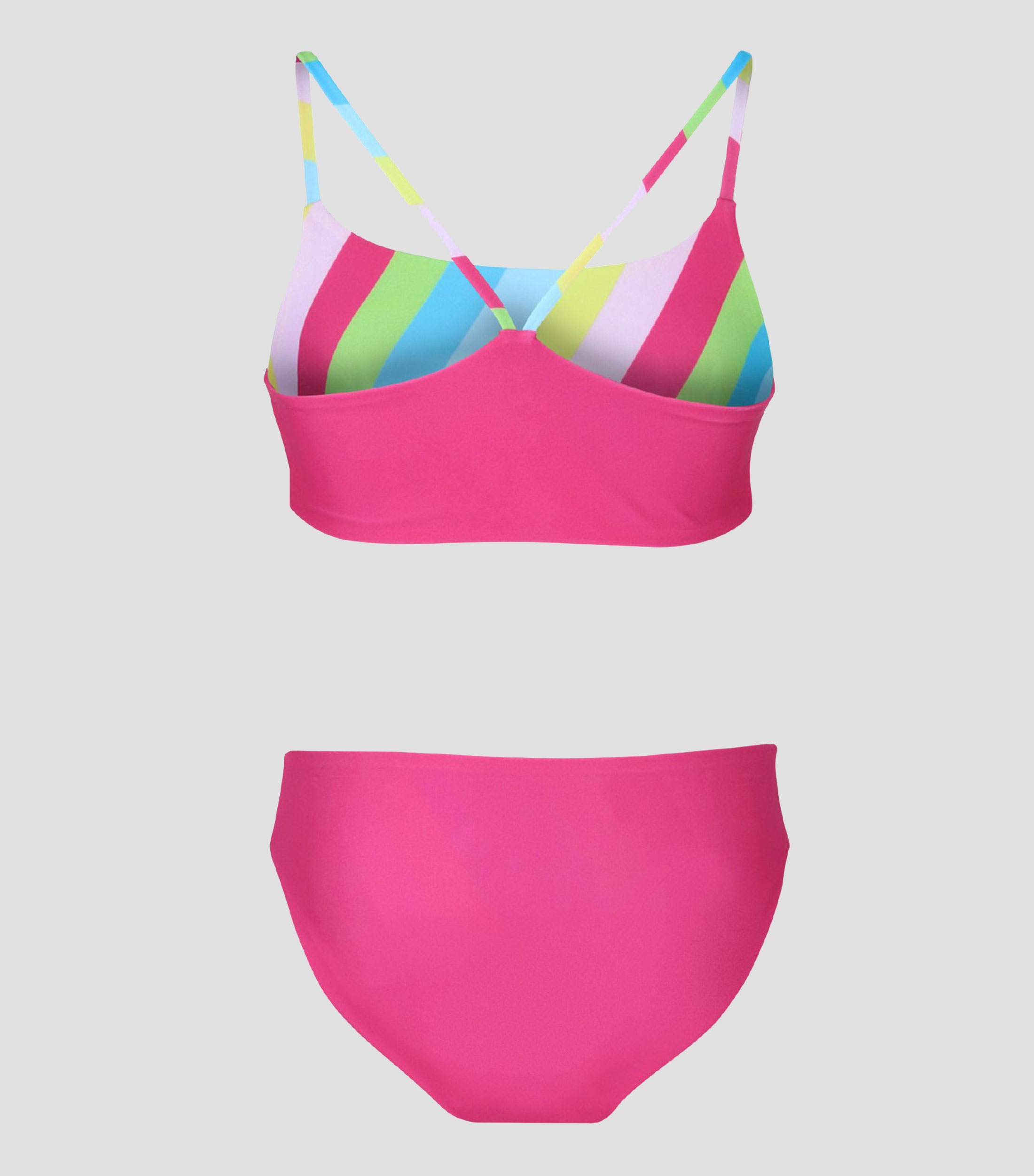 Bikini Reversible 2 Piezas Lollipop Niña